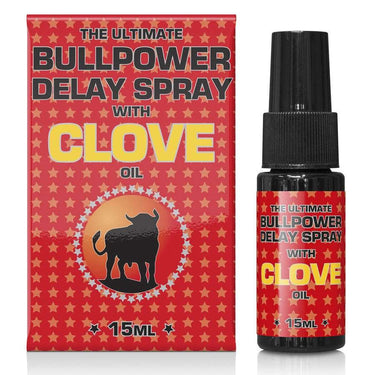 Spray Ritardo Eiaculazione Bull Power Clove 15 ml per Maggiore Controllo